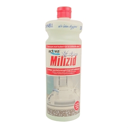 Kalkfjerner, rengøringsmiddel og glans-booster - Milizid Shine - 1 liter