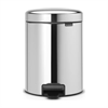 Pedalspand - 5 liter<br>Brabantia NewIcon - blank