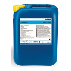 Alkalisk desinficerende skumrengøring - Ecolab Topaz CL1 - 22 liter