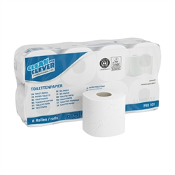 Toiletpapir - 8 ruller<br>Satino Prestige