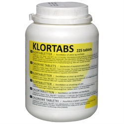 Desinfektionstabs<br>Klortabs - 225 stk.